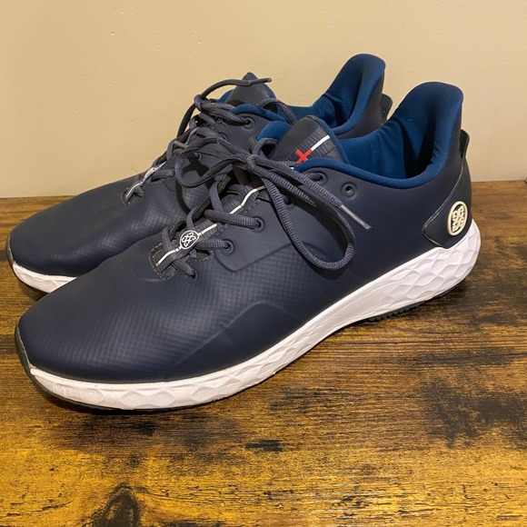 G Other - G/FORE MG4.1 Golf Shoes Mens Twilight Navy Blue Knit Spikeless Sneakers Size 13